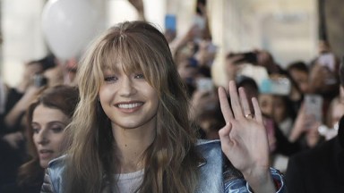 gigi hadid bangs hair makeover