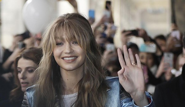 gigi hadid bangs hair makeover