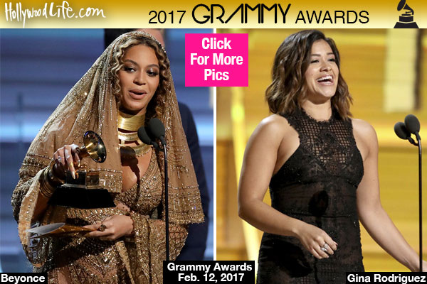 Gina Rodriguez Beyonce Joke Grammys