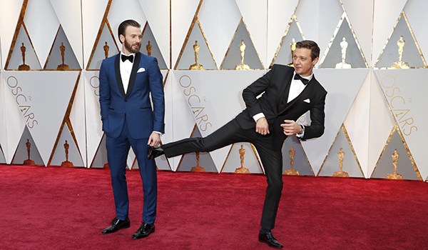 Chris Evans Jeremy Renner Oscars