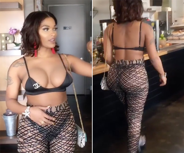 Watch Joseline Hernandez S Post Baby Body L Hh Star Flaunts Flat Tummy Holl...