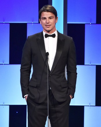 Josh Hartnett speaks at the 30th annual American Cinematheque Award Honoring Ridley Scott at the Beverly Hilton Hotel, in Beverly Hills, Calif
2016 American Cinematheque Award Honoring Ridley Scott - Show, Beverly Hills, USA