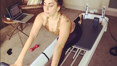 Lady Gaga Workout Super Bowl