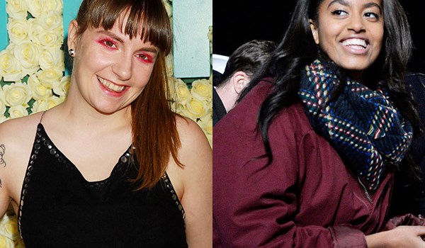 Malia Obama Lena Dunham Girls Sex Scenes