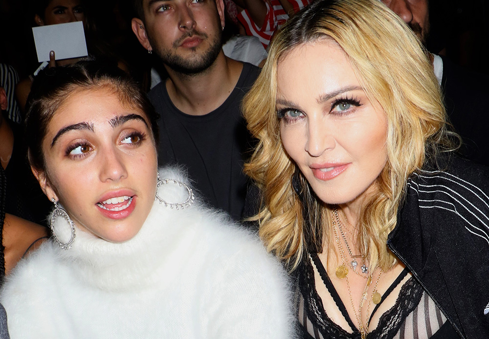 Madonna rocks lacy corset in rare family pic with all 6 kids