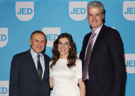 Co-founder of The Jed Foundation, Phil Satow, neuroscientist and actress, Mayim Bialik and executive director and CEO of JED, John MacPhee attend the 2017 JED Gala to support mental health of teenagers and young adults on in New York. JED exists to protect emotional health and prevent suicide for our nation's teens and young adults
JED Gala 2017, New York, USA - 5 Jun 2017