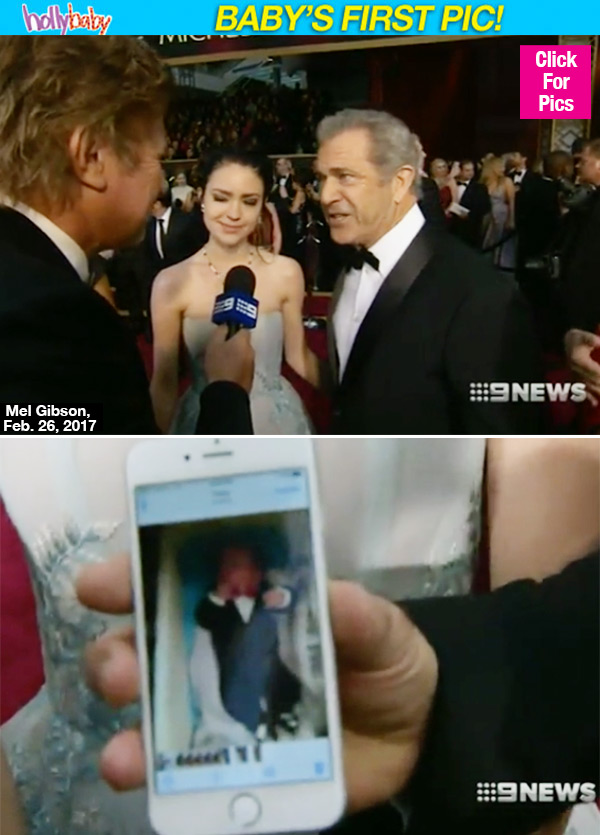 Mel Gibson 1st Pic Son