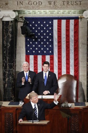 Donald Trump Congressional Address Pics