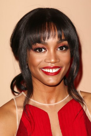 Rachel Lindsay
Go Red For Women RED DRESS COLLECTION 2018 - Backstage, New York, USA - 08 Feb 2018