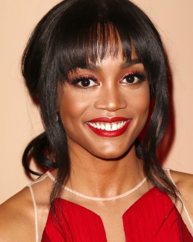 Rachel Lindsay
Go Red For Women RED DRESS COLLECTION 2018 - Backstage, New York, USA - 08 Feb 2018