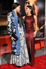 Rosario Dawson and Gina Rodriguez'Miss Bala' Film Premiere, Roaming Arrivals, Regal L.A. Live, Los Angeles, USA - 30 Jan 2019