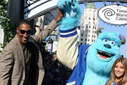 Scottie Pippen arrives at the world premiere of "Monsters University" at the El Capitan Theatre, in Los Angeles
World Premiere of Monsters University - Red Carpet, Los Angeles, USA
