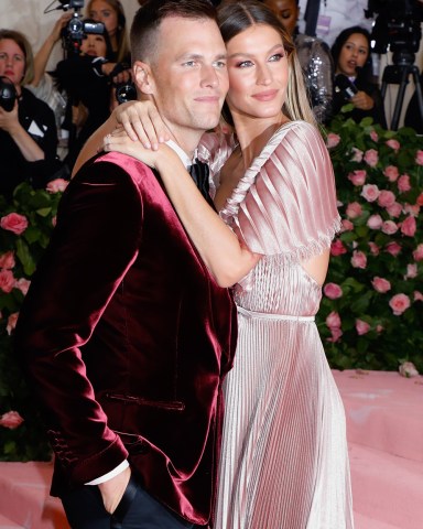 Tom Brady and Gisele BundchenCostume Institute Benefit celebrating the opening of Camp: Notes on Fashion, Arrivals, The Metropolitan Museum of Art, New York, USA - 06 May 2019