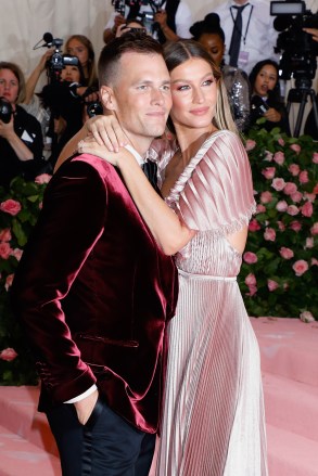 Tom Brady and Gisele Bündchen celebrating the opening of the Costume Institute Benefit Camp: Notes on Fashion, Arrivals, The Metropolitan Museum of Art, New York, USA - May 06, 2019