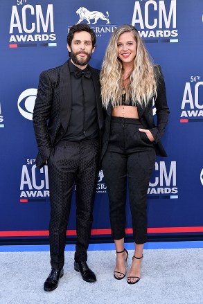Thomas Rhett and Lauren Akins
54th Annual ACM Awards, Arrivals, Grand Garden Arena, Las Vegas, USA - 07 Apr 2019