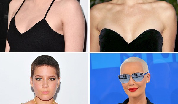 Female Celebrities Shaved Heads