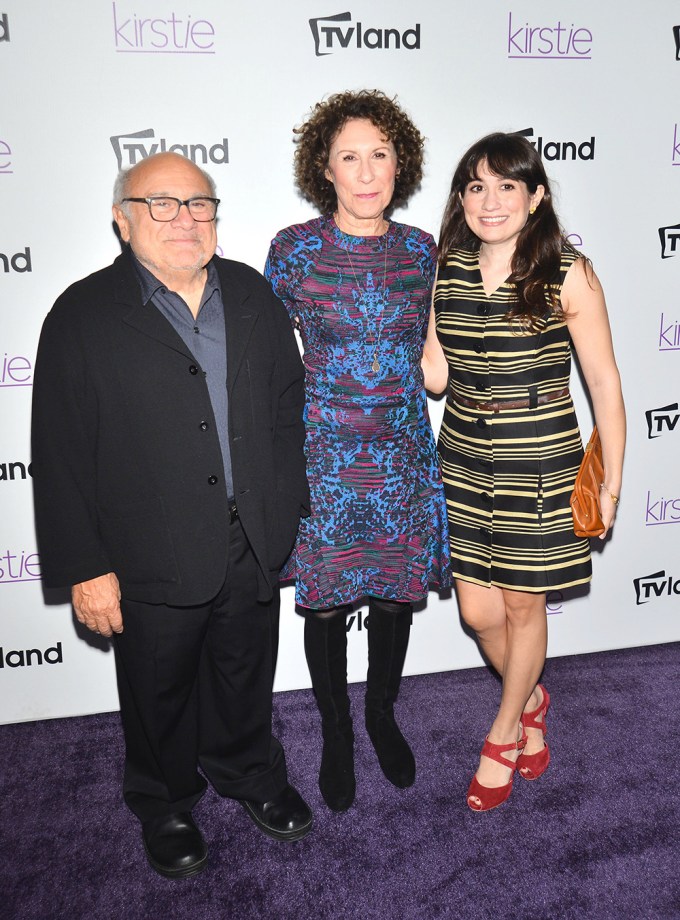 Danny & Lucy DeVito With Rhea Perlman At ‘Kirstie’ Premiere