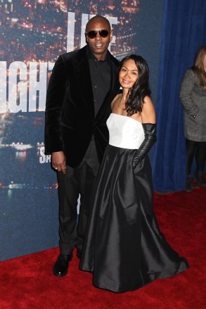 Dave Chappelle and Elaine Chappelle
SNL 40th Anniversary Special, New York, America - 15 Feb 2015