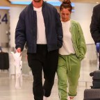 *EXCLUSIVE* Minka Kelly and boyfriend Dan Reynolds of 'Image Dragons' arrive in LA