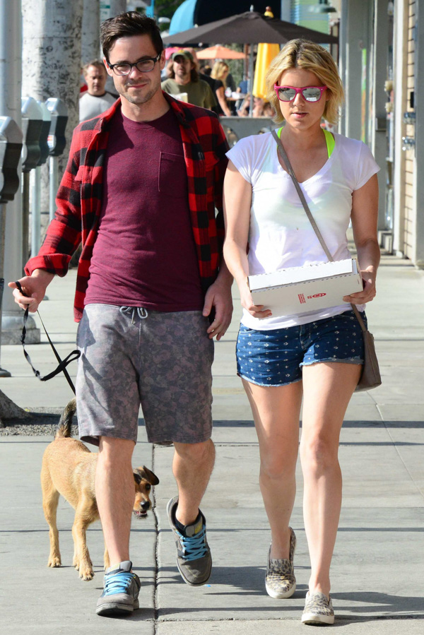 Ali Fedotowsky and Kevin Manno out and about, Los Angeles, America - 18 May 2014