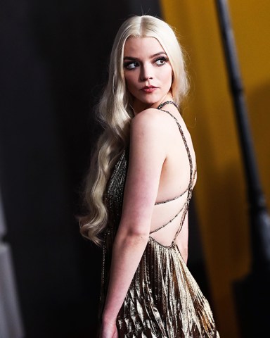 Actress Anya Taylor-Joy wearing a Dior gown arrives at the Los Angeles Premiere Of Focus Features' 'Last Night In Soho' held at the Academy Museum of Motion Pictures on October 25, 2021 in Los Angeles, California, United States.
Los Angeles Premiere Of Focus Features' 'Last Night In Soho', United States - 25 Oct 2021