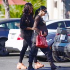EXCLUSIVE: A heavily pregnant Bre Tiesi leaves little to the imagination during a starbucks run
