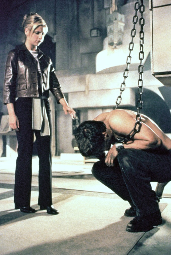 David Boreanaz In Chains