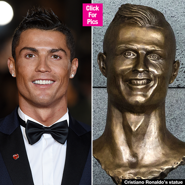 Cristiano Ronaldo New Statue