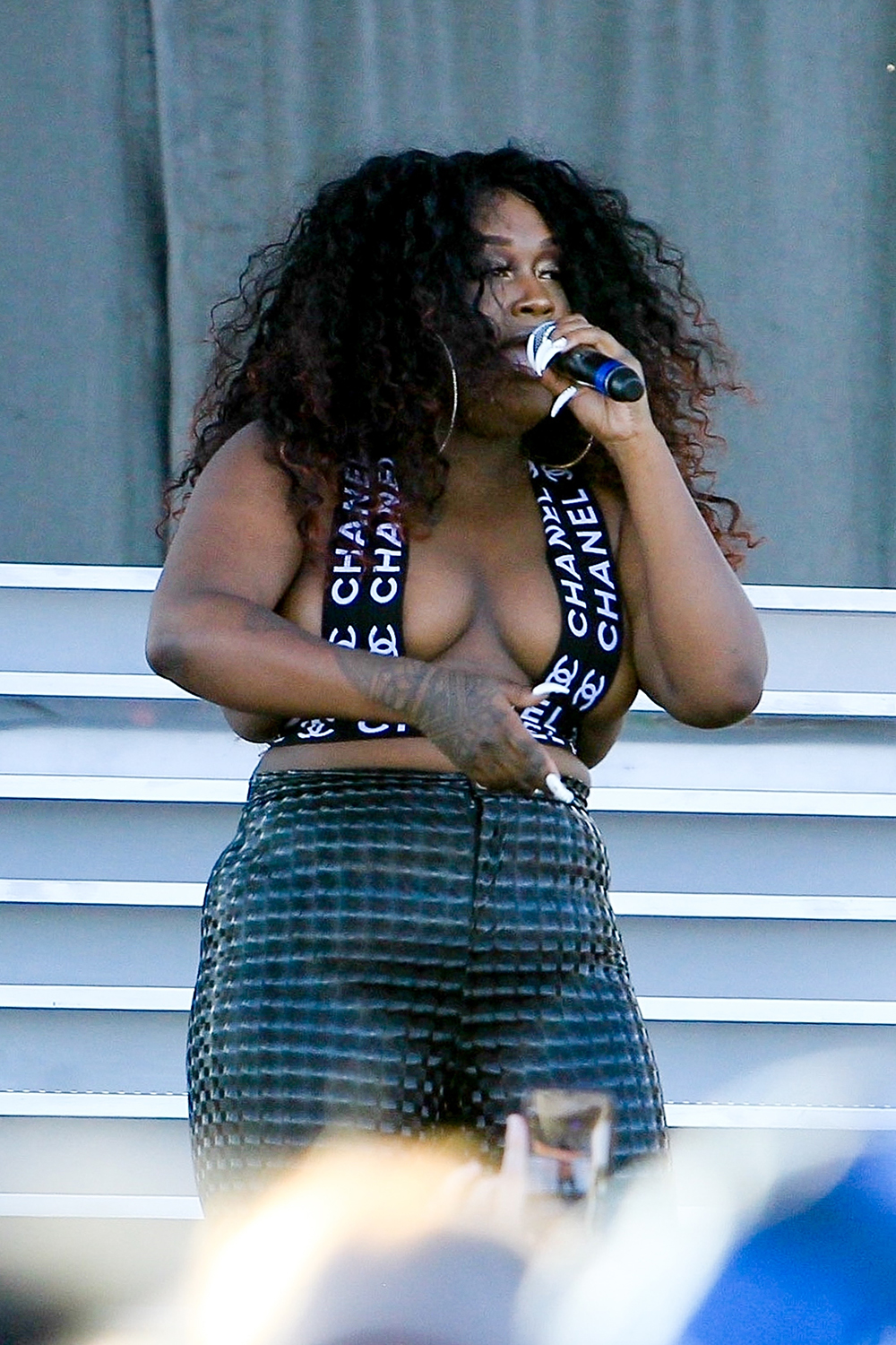 CupcakKe performs at Yola Dia in Los Angeles