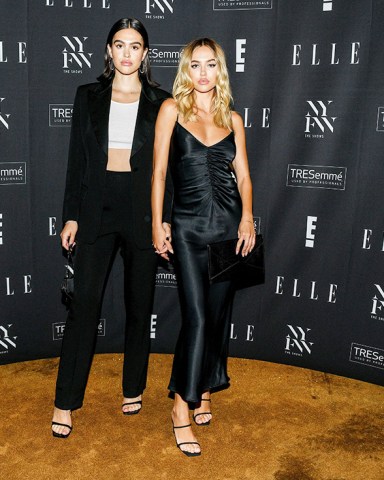 Amelia Gray Hamlin and Delilah HamlinE! Entertainment, ELLE and IMG kick-off party, Arrivals, New York Fashion Week, USA - 04 Sep 2019