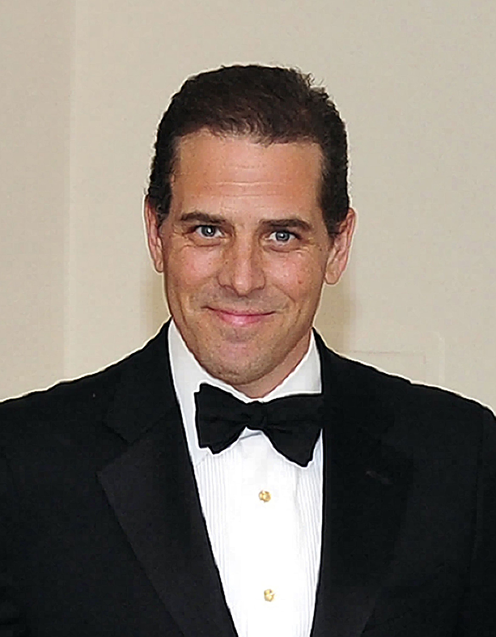 Hunter Biden arrives with his wife, Kathleen Biden, for the Official Dinner in honor of Prime Minister David Cameron