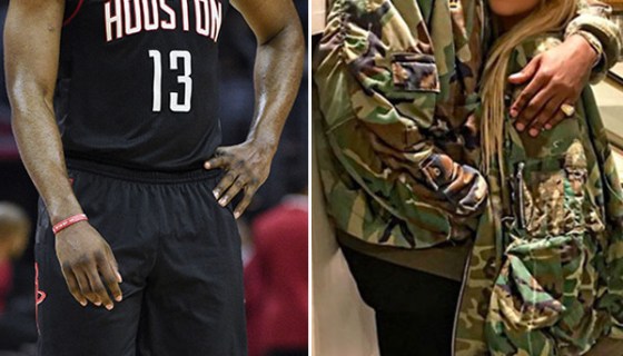 James Harden Facing Tristan Thompson