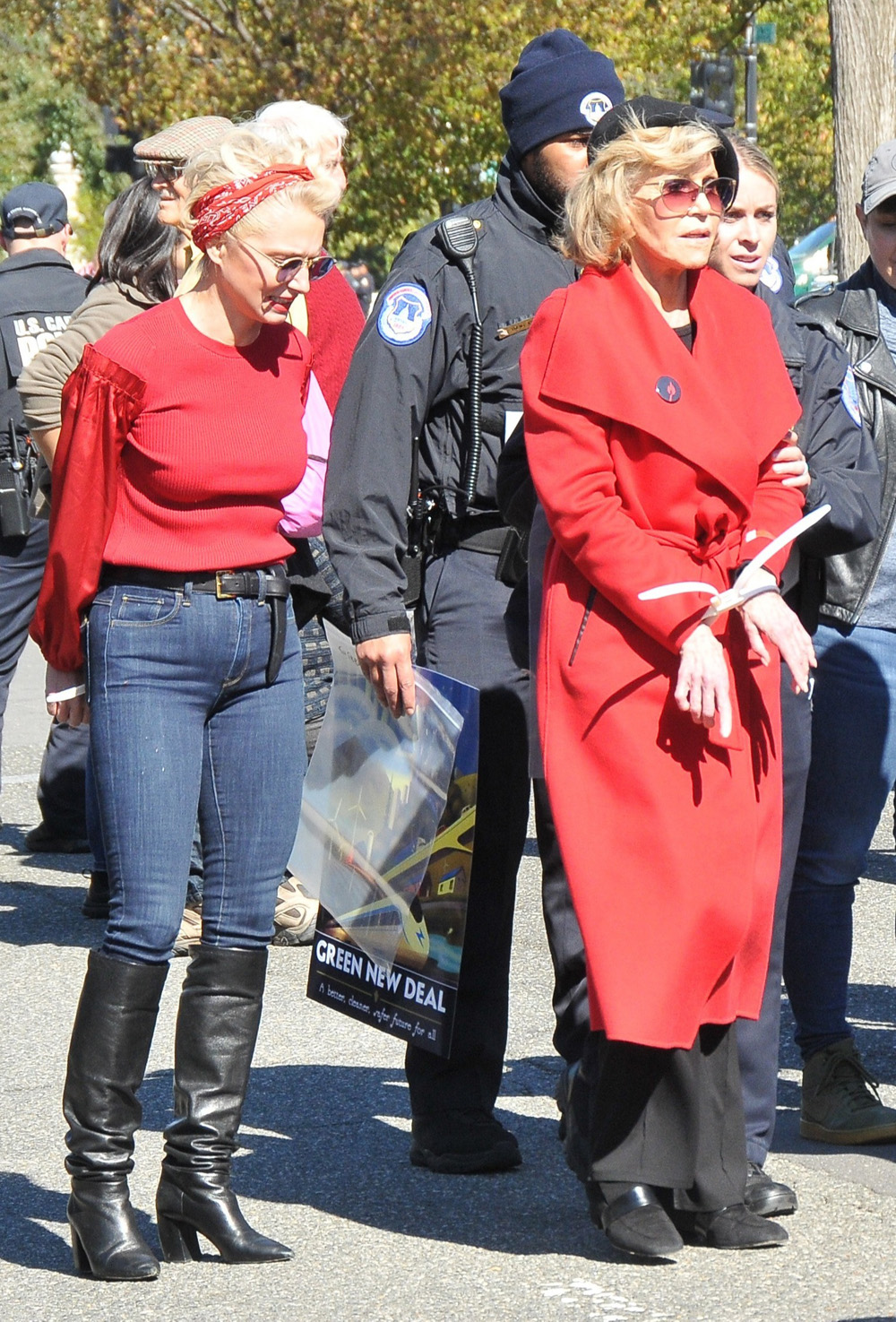 Jane Fonda Gets Arrested In Washington, DC As She Protests The Green New Deal