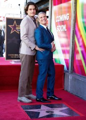 Talk show host Andy Cohen, right, and John Mayer pose with Cohen's new star on the Hollywood Walk of Fame following a ceremony, in Los Angeles
Andy Cohen Honored with a Star on the Hollywood Walk of Fame, Los Angeles, United States - 04 Feb 2022