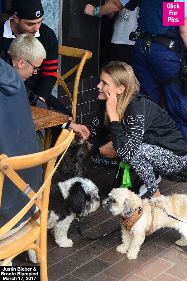 Bronte Blampied Justin Bieber Reunite