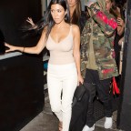 Kourtney Kardashian and Justin Bieber leaving 'The Nice Guy' together in the same car in West Hollywood, CA
