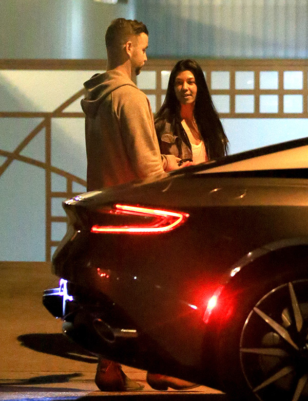 Kourtney Kardashian Date Mystery Man