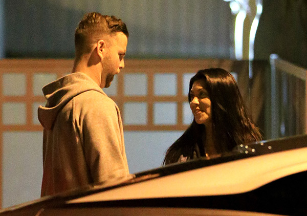 Kourtney Kardashian Date Mystery Man