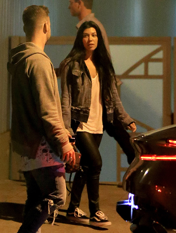 Kourtney Kardashian Date Mystery Man