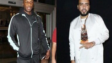 Lamar Odom French Montana hang out