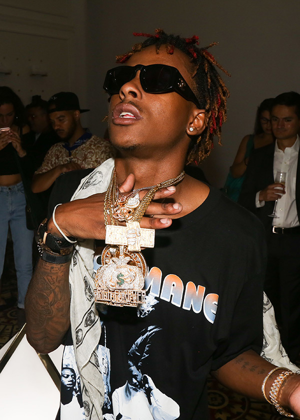 Rich The Kid Pics: Rapper Kicked Off Flight For Playing Music Too Loud –  Hollywood Life