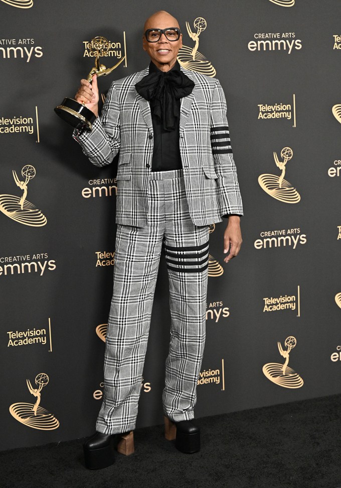 RuPaul at the 2022 Creative Arts Emmys