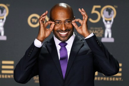 Van Jones poses during the 50th NAACP Image Awards at the Dolby Theatre in Hollywood, California, USA, 30 March 2019. The NAACP Image awards honor excellence in television, recording and motion picture categories.
50th NAACP Image Awards - Press Room, Hollywood, USA - 30 Mar 2019
