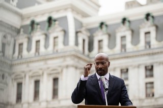 REFORM Alliance CEO Van Jones speaks at a gathering to push for drastic changes to Pennsylvania's probation system, in Philadelphia, . House Democratic Whip Jordan Harris on Tuesday announced he will soon introduce a bill designed to result in fewer people on parole and for shorter periods of time
Pennsylvania Probation Law, Philadelphia, USA - 02 Apr 2019