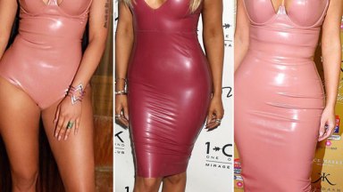 Nicki Minaj Pink Latex Kim Kardashian