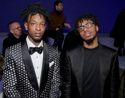 21 Savage and Metro Boomin
Tom Ford show, Front Row, Fall Winter 2018, New York Fashion Week Men's, USA - 06 Feb 2018