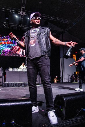 Flo Rida performs during Shorty Gras presented by the Krewe of Freret at Mardi Gras World on in New Orleans
Krewe of Freret 2023, New Orleans, United States - 11 Feb 2023
