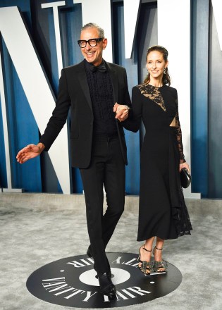 Jeff Goldblum and Emilie Livingston
Vanity Fair Oscar Party, Arrivals, Los Angeles, USA - 09 Feb 2020
