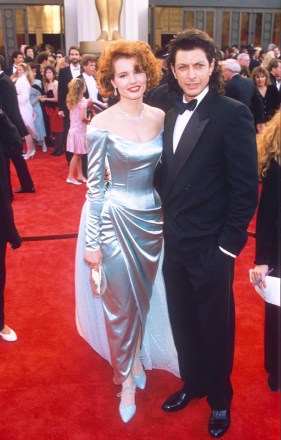 GEENA DAVIS AND JEFF GOLDBLUM
Academy Awards, Los Angeles, America - 1989