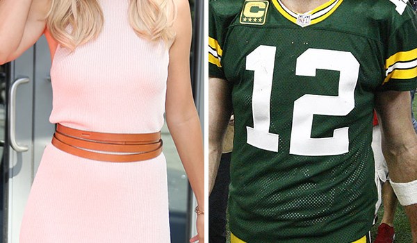 Aaron Rodgers and Kelly Rohrbach